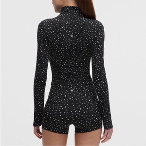 NWT Lululemon Women's Define Cropped Jacket Nulu Heart Scatter Dot Print | Sz: 8